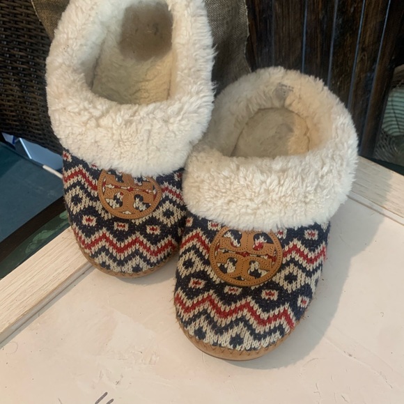 Tory Burch Shoes - Tory Burch Coley knit slip on slippers